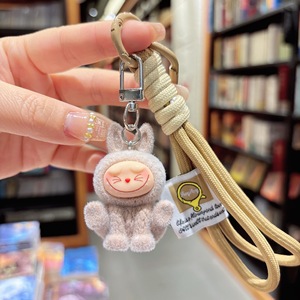 Hot bán dễ thương phim hoạt hình IP búp bê khóa trở lại mặt dây chuyền trẻ em của Plush 3D Keychain đặc biệt bán buôn nhà máy có thể được tùy chỉnh - Product Image 5