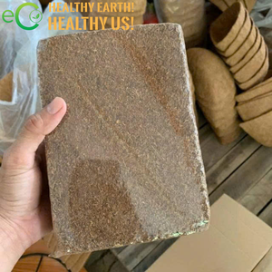 Low EC Coco Peat Block 5kg Premium Washed Coir Substrate for Plant Growing, <b>Vegetables</b>, Home and Hydroponic By ECO2GO VIETNAM - Product Image 4