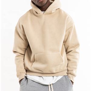 Sweat-shirts et sweats à capuche surdimensionnés 100 % coton personnalisés 2026 pour la mode masculine urbaine avec logo personnalisé du Pakistan - Product Image 1
