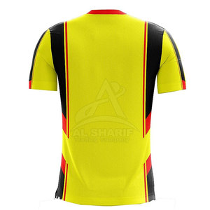 Maillot de Football unisexe personnalisable de qualité supérieure adultes 100% Polyester respirant tissu anti-transpiration Logo imprimé Style supérieur - Product Image 4