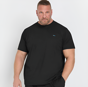 Top Trending personalizado verano Vibes moda cuello redondo talla grande camiseta de hombre 100% algodón 220 gramos tela peso OEM/ODM Bangladesh - Product Image 1