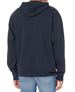 Pull pour homme, sweat-shirt mi-long en polaire, 80% coton, 20% Polyester, importé, Machine à laver - Product Image 3