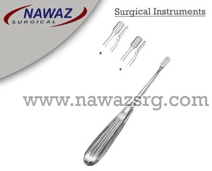 Râpe nasale Lewis 19 cm en acier inoxydable, râpe chirurgicale ORL pour le modelage des os nasaux, la rhinoplastie et les procédures de chirurgie plastique - Product Image 2