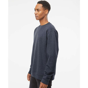 Venta al por mayor cuello redondo de los hombres deportes de algodón de manga larga sudadera Casual Slim Fit Patchwork sudadera Top suave algodón sudadera - Product Image 5