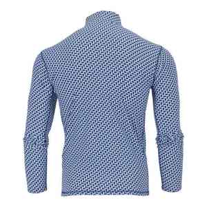 Sweat à capuche décontracté personnalisé à quart de fermeture éclair pour hommes couleur unie col montant coupe régulière sweat à capuche pour hommes - Product Image 3