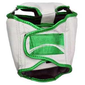 Protège-tête de boxe en cuir avec logo personnalisé - Léger, confortable, respirant, design personnalisé pour l'entraînement de boxe - Product Image 4