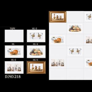 กระเบื้องเซรามิคติดผนังเคลือบสี่เหลี่ยมสีชมพูอ่อน300x450mm - Product Image 2