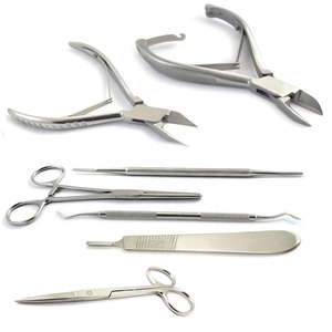 Nouveaux ongles Nipper Podiatrie podologie Instruments en acier inoxydable coupe tranchante ongles incarnés emballage personnalisé écologique - Product Image 5