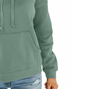 เสื้อฮู้ดสวมหัวแบบแฟชั่นสำหรับผู้หญิงกันรอยยับและระบายอากาศสวมใส่และซักโลโก้ได้ง่าย - Product Image 6