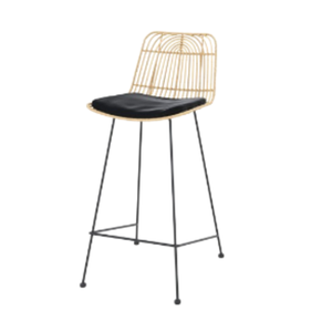 Modern Restaurant and <b>bar</b> Furniture Rattan Natural Counter <b>Stool</b> Good at Quality Quality Lulu <b>bar</b> <b>Stool</b> High Chairs - Product Image 6