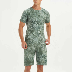 Ensembles T-shirt et short pour hommes avec logo personnalisé et couleur Ensemble short et t-shirt d'été/t-shirt décontracté avec short - Product Image 4