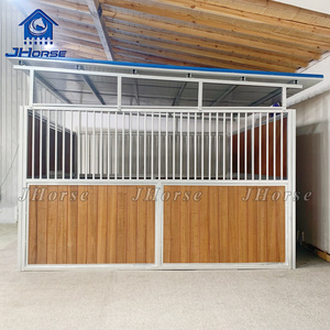 <span class=keywords><strong>Box</strong></span> Stalle Permanenti <span class=keywords><strong>per</strong></span> <span class=keywords><strong>Cavalli</strong></span> Struttura Ricovero Attrezzatura <span class=keywords><strong>per</strong></span> Scuderia con Tetto - Product Image 2