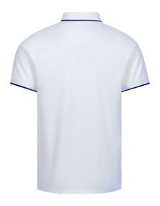 Vente en gros de polos en coton à séchage rapide pour hommes maillot de golf à manches courtes coupe régulière motif solide - Product Image 5