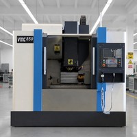 Fresadora CNC Vertical de 5 Ejes HongXI VMC850 con Husillo BT40, Alta Resistencia, Capacidad para 24 Herramientas, Alta Precisión, Control CNC FANUC