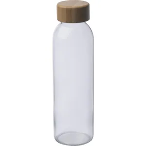 Bottiglia Ecologica in Vetro e Bambù Carlotta, Gadget Promozionale per Bevande - Product Image 2