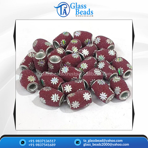 Experience in Manufacturing Excellent Quality Polymer Clay Made Natural Loose Kashmiri <b>Beads</b> for Jewelry Making - Product Image 5