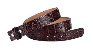 Venta caliente Cinturones de cuero genuino personalizables con acero de estilo occidental para hebilla Tamaños disponibles-Venta al por mayor Cowboy Formal Leath - Product Image 2