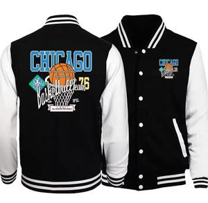 Vestes d'université pour hommes avec logo personnalisé 100% Tarifs d'hiver les moins chers pour les vestes d'université pour hommes de marque de qualité - Product Image 1