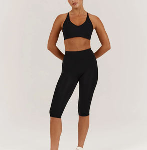 <b>Scrunch</b> <b>Butt</b> Yoga <b>Leggings</b> For Women Moisture Wicking Capri Gym Pants High Waisted Tummy Control Workout Clothes - Product Image 5