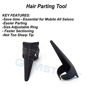 Kit d'outils professionnels durables et réutilisables en acier inoxydable pour extensions de cheveux : Pince à bec plat, aiguille à micro-perles, pinces de sectionnement - Product Image 5