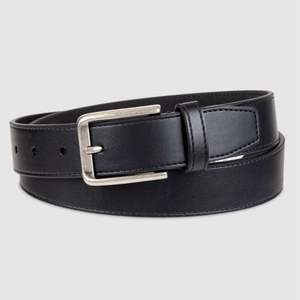 Signature Ceinture en cuir noir pour hommes Minimalist Luxury Redefined Everyday Wear de Divine International - Product Image 2