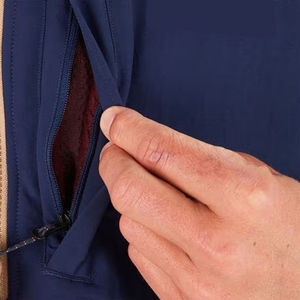 เสื้อแจ็คเก็ตกันลมใส่ได้ทั้งชายและหญิง, เสื้อกันลมใส่ได้ทั้งชายและหญิงผ้าแคนวาสปกแมนดารินมีฮู้ดกันน้ำ - Product Image 2