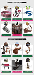 Collar de perro de cuero genuino 100% de alta demanda, decoración de remaches, calidad asegurada, talabartería internacional Real, respetuoso con el medio ambiente personalizado - Product Image 4