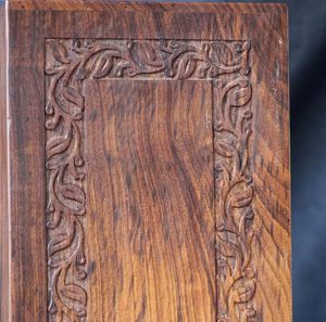 Wooden <b>Urn</b> <b>for</b> <b>Human</b> <b>Ashes</b> <b>for</b> Male/FemaleRosewood Wooden Cremation <b>Urn</b> Box with Tree of Life - Wood <b>Urns</b> <b>for</b> Pet Adult (<b>Small</b>) - Product Image 2