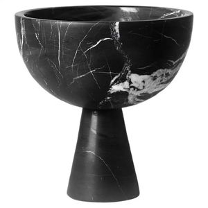 Elegant resin Scallop Pedestal Bowl Decorative Centerpiece or Serving Dish wholesale price marble type resib <b>cake</b> <b>stands</b> for you - Product Image 3