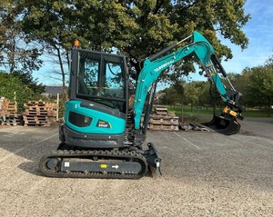 Miniexcavadora Usada Sunward SWE25UF Color Verde Azulado con Cucharón Hidráulico, Motor, Caja de Cambios y Orugas, 2700 kg, 0-2000 Horas - Product Image 3