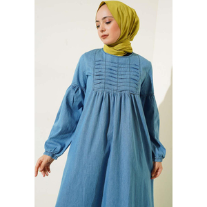 Nueva temporada mujer invierno ropa islámica Abaya vestido Kaftan túnica Dubai musulmán islámico moda turco hecho vestidos islámicos - Product Image 2