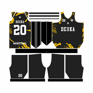 Conjuntos de uniformes de baloncesto de malla de secado rápido transpirable de diseño personalizado OEM temporada de verano Número de nombre personalizado impreso por transferencia de calor - Product Image 2