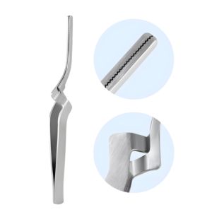 Best Quality Stainless Steel Dental Orthodontic Forceps Curved Articulating <b>Paper</b> Tweezer Manual Power Source - Product Image 4
