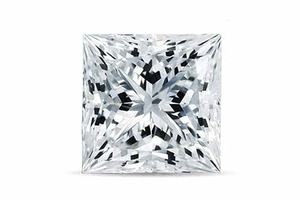 เพชรสีขาว E-F สีธรรมชาติตัดเหลี่ยม VS 2มม - Product Image 2