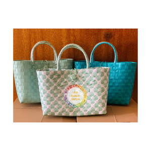 Bolsa de mano de plástico ecológica de color personalizado para mujer para fiestas de Año Nuevo vacaciones uso diario-Caryln 0084935825297WA - Product Image 1