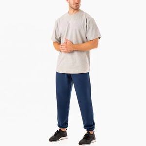 Pantalones Deportivos Personalizados con Cintura y Puños Elásticos Ajustables, Corte Holgado, Felpa de Algodón y Poliéster para Hombre - Product Image 5