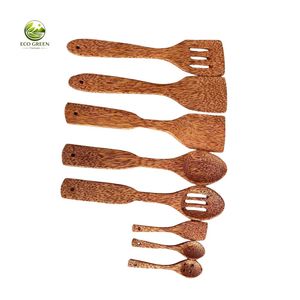 Long Handle Eco-Friendly Rustic Wooden Water Ladle Bath Scoop <b>Sauna</b> Kitchen Tea Ceremony Natural Handcrafted Coconut Wood Water - Product Image 5