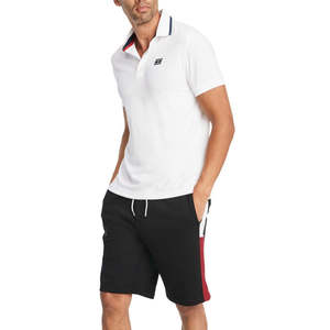 เสื้อโปโลผู้ชาย Tommy Hilfiger รุ่น Custom Fit ลายโลโก้ Armstrong ระบายอากาศได้ดี ป้องกันรอยยับ ปักลาย ผ้า Oxford สีขาว ไซส์เล็ก - Product Image 1