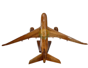 Modèle d'avion civil en bois Airbus 350, échelle, artisanat en bois, provenant d'une usine au Vietnam/Modèle d'avion en bois massif A380, fabriqué au Vietnam - Product Image 3