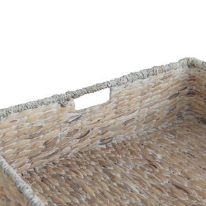 Caja de Almacenamiento Tejida de Jacinto de Agua con Tapa, Caja de Almacenamiento Hecha a Mano, Ecológica, Natural, Decoración del Hogar, Venta al por Mayor desde Vietnam - Product Image 5