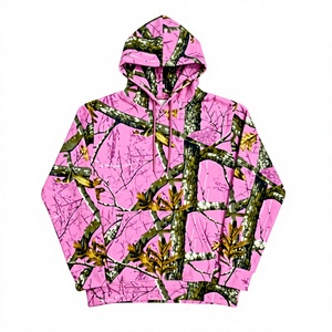 Custom Clothing Wholesale Winter Camo Hoodie Sweatpants <b>Tracksuit</b> Set Heavyweight Cropped Athletic Suit Unisex Jogger Sets 100% - Product Image 1