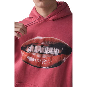 Sweat-shirts surdimensionnés pour hommes, personnalisés OEM, imprimés graphiques ODM, hiver, manches bouffantes, coupe classique - Product Image 4