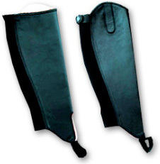 Premium Genuine Leather Luxury Modern Half <b>Chaps</b> Durable High Rise Custom Button Closure Men Women Non Slip <b>Riding</b> Training - Product Image 6