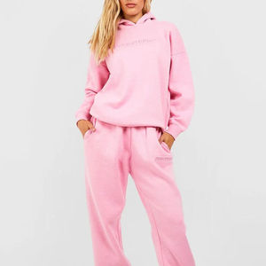 Venta al por mayor OEM personalizado de las mujeres en relieve chándales ligeros cálidos en relieve chándales precio barato mujeres en relieve Joggers - Product Image 5