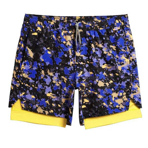 Pantalones Cortos de Baloncesto Unisex, 100% Poliéster, Logotipo Personalizado Impreso, Bordado 3D, Transpirables, de Secado Rápido, Doble Malla, 160g, para Adultos - Product Image 1