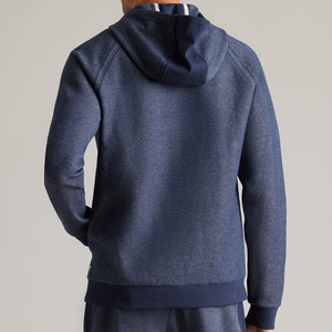 Sweats à capuche en éponge biologique pour hommes Sweat à capuche en coton et polyester pour hommes Logo personnalisé Sweatshirts à capuche durables pour hommes - Product Image 5