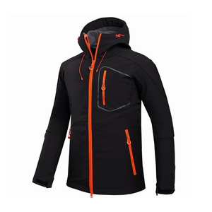 Chaqueta Softshell al por Mayor, Chaqueta Deportiva de Secado Rápido con Logotipo Personalizado para Hombre, Chaqueta Softshell Cortavientos para Hombre - Product Image 4