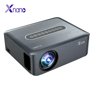 XNANO OEM/ODM NEW X1Sスマートプロジェクター1080PAndroid9音声リモコンLED携帯電話ビデオビーマーポータブルプロジェクター