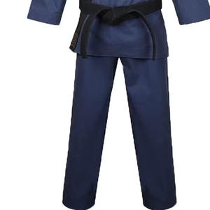 Combinaisons de karaté en coton unisexe de bonne qualité, logo personnalisé, vente en gros, vêtements d'arts martiaux, uniforme de taekwondo pour hommes et femmes, uniforme de combat - Product Image 6