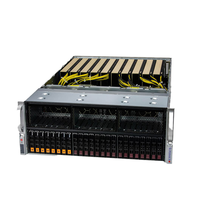 Super Micro Server Sys-421ge-Tnrt 4U High Performance Computer with Intel 8444H CPU Trade Used Superblade Supermicro Server